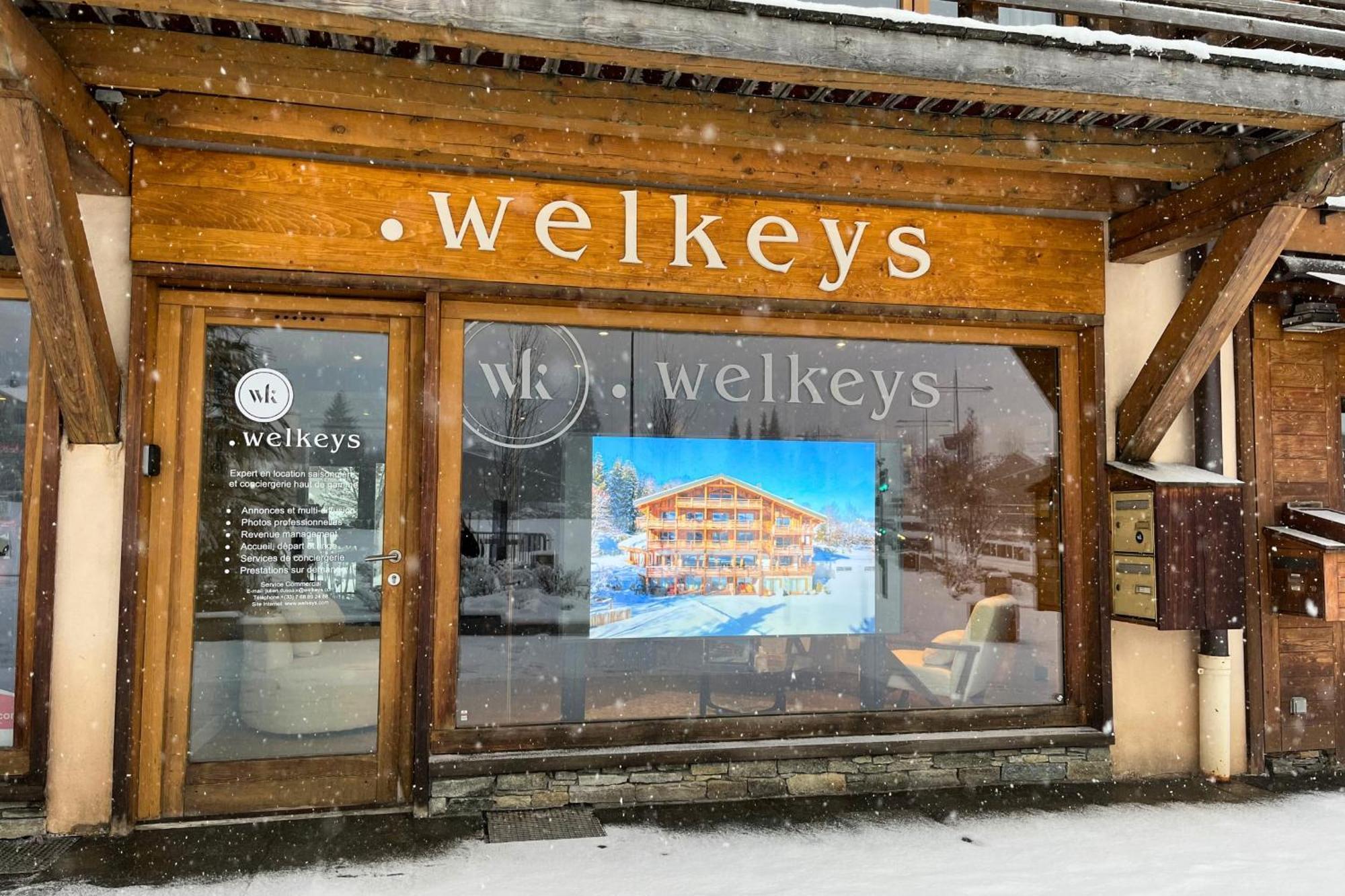 Studio Belvedere - Welkeys Megève Buitenkant foto